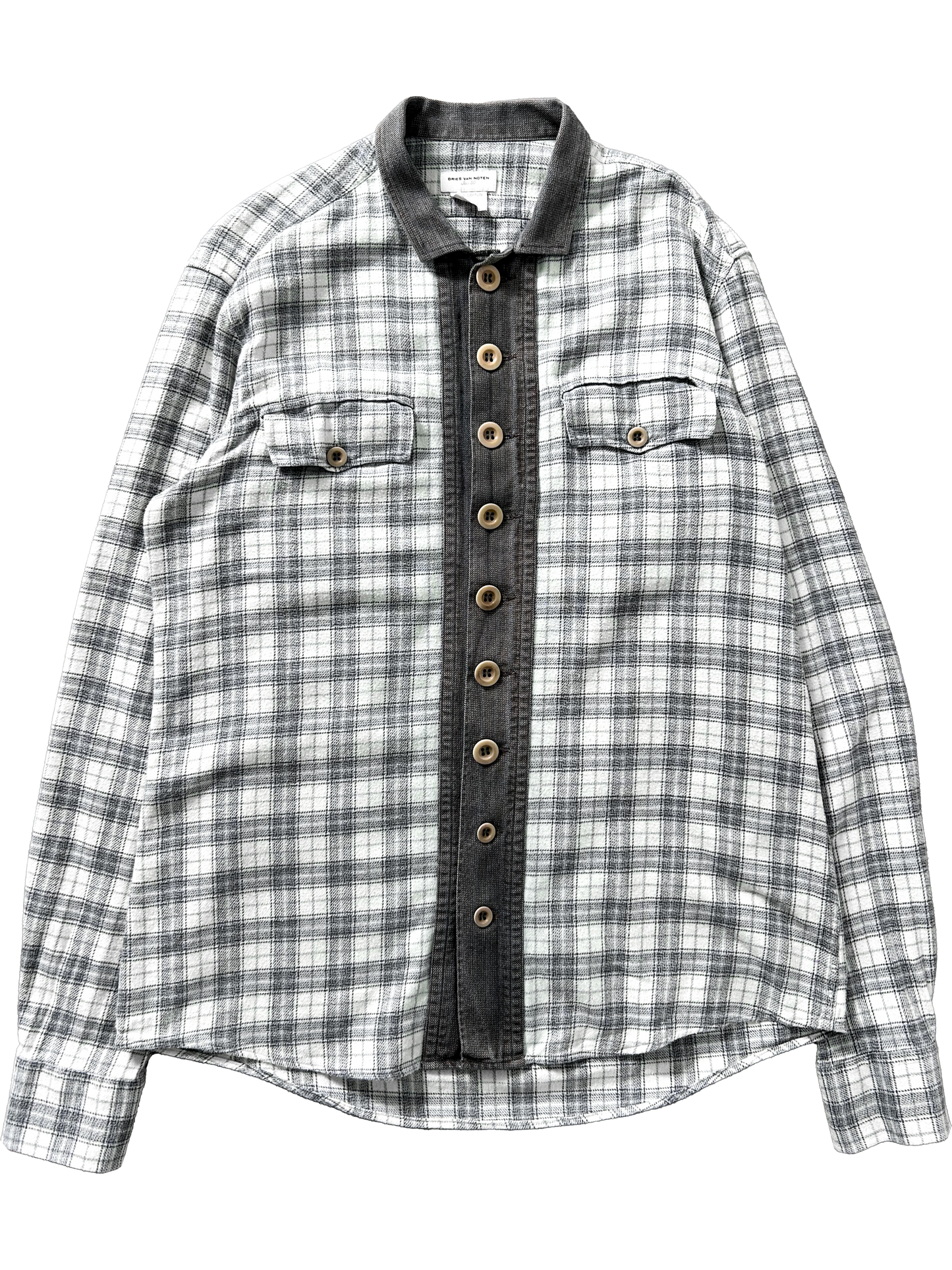 Dries Van Noten Checkered Shirt