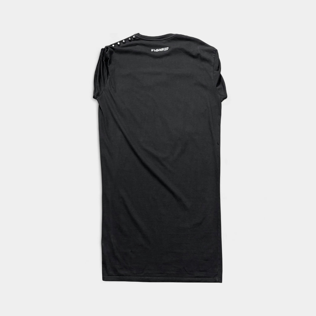 DSquared2 'Toronto Twin Town' Rock Graphic Sleeveless Long T-shirt