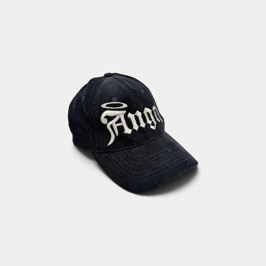 Dsquared2 FW05 Black Corduroy "Angels" Baseball Cap