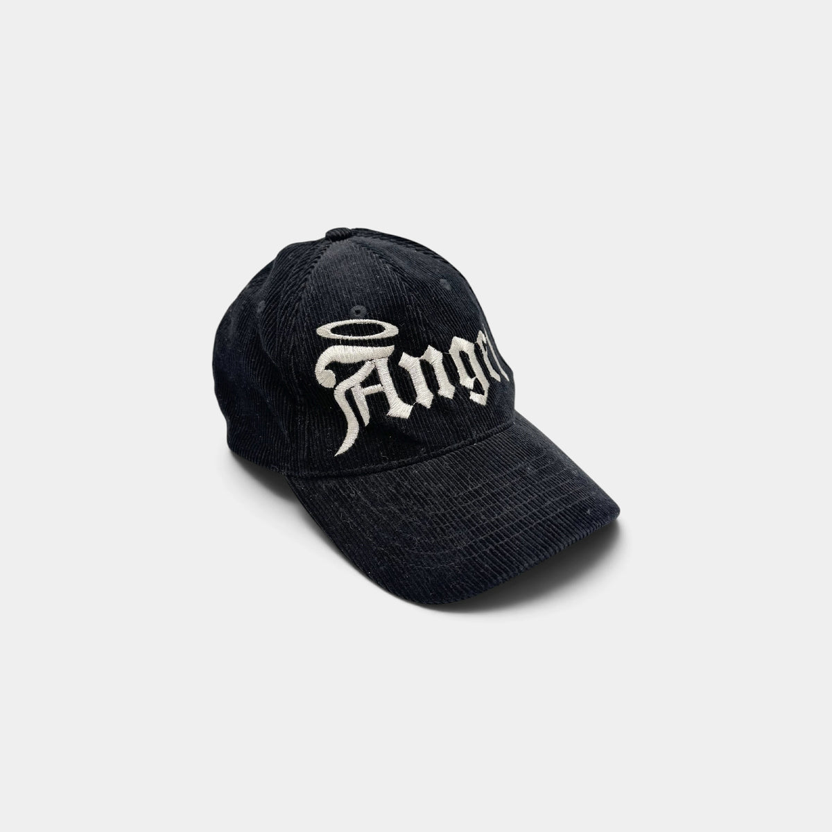 Dsquared2 FW05 Black Corduroy "Angels" Baseball Cap