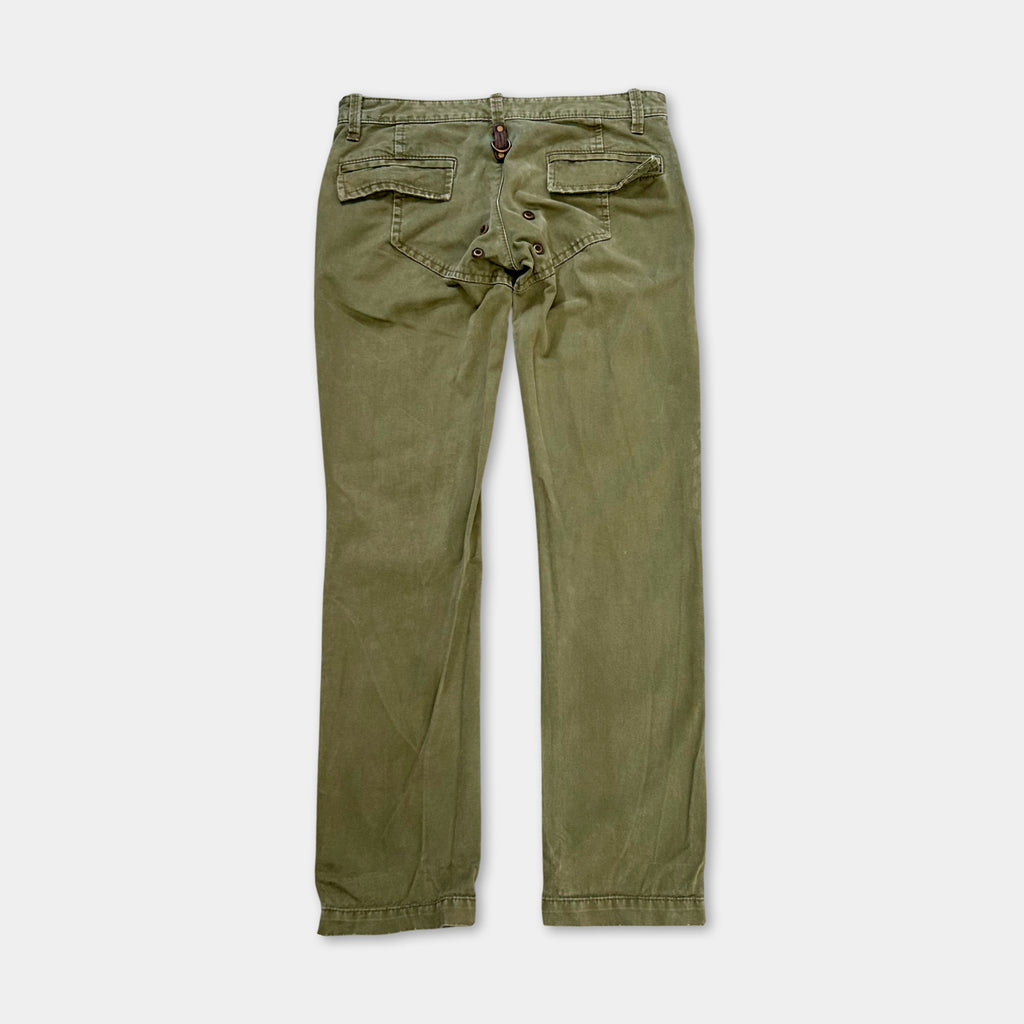 Dsquared2 2000s Cargo Green Pistachio Pants
