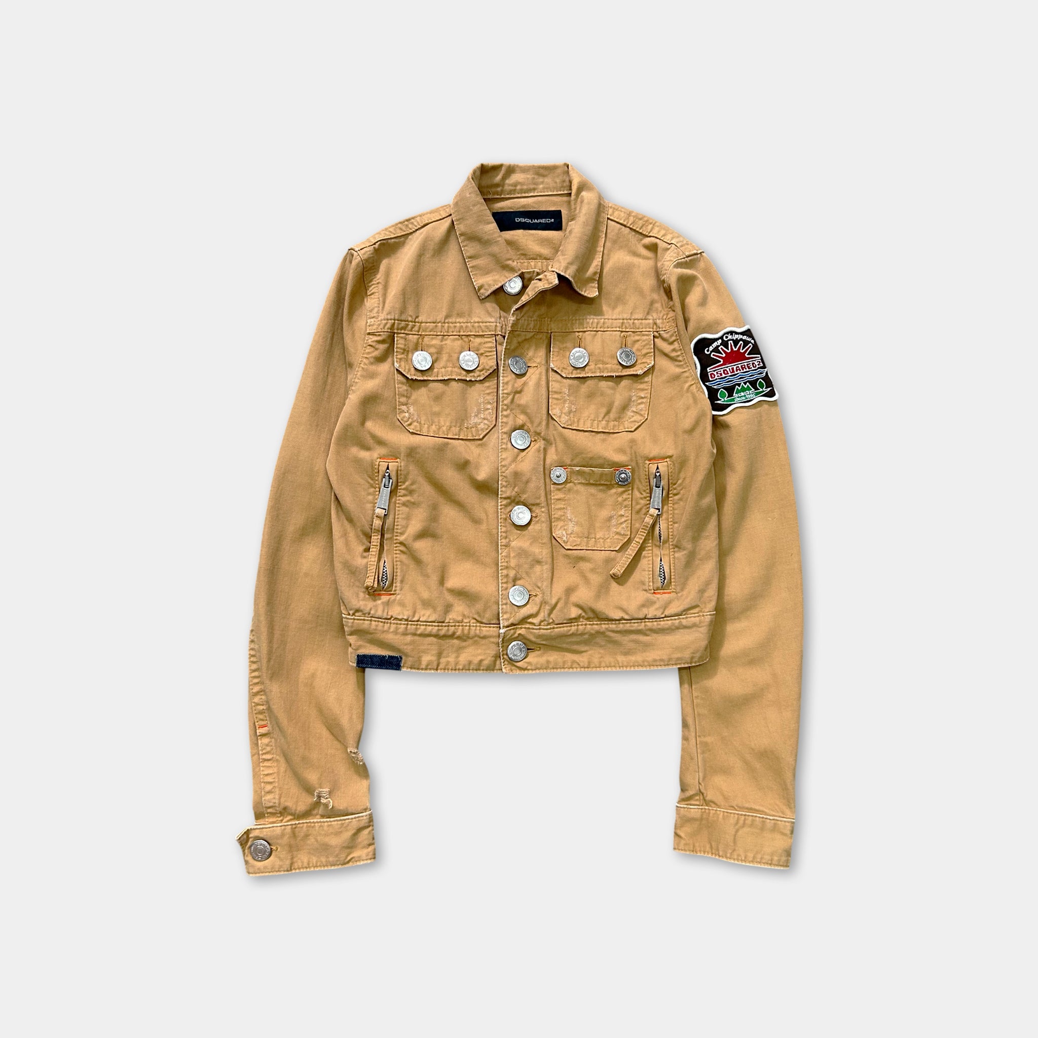 Dsquared2 Utility-Cargo Denim Jacket