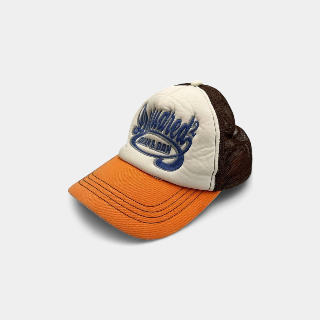Dsquared2 2000s Embroidered Trucker Cap