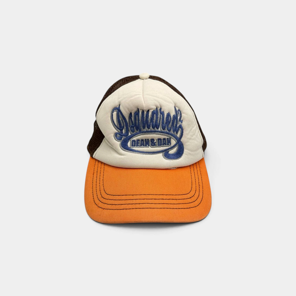 Dsquared2 2000s Embroidered Trucker Cap