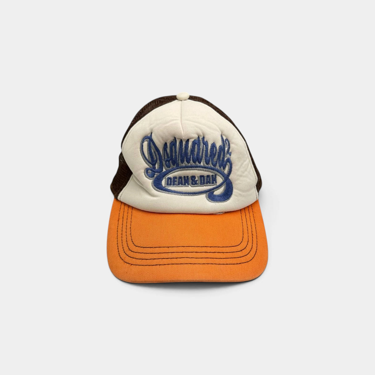Dsquared2 2000s Embroidered Trucker Cap