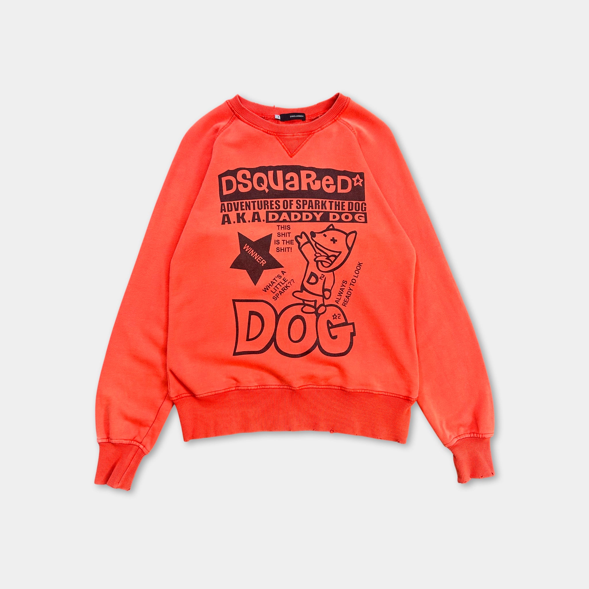 Dsquared2 "Dog" Graphic Crewneck