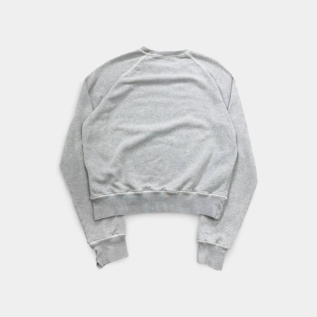Dsquared2 2000's Dog Graphic Distressed Crewneck