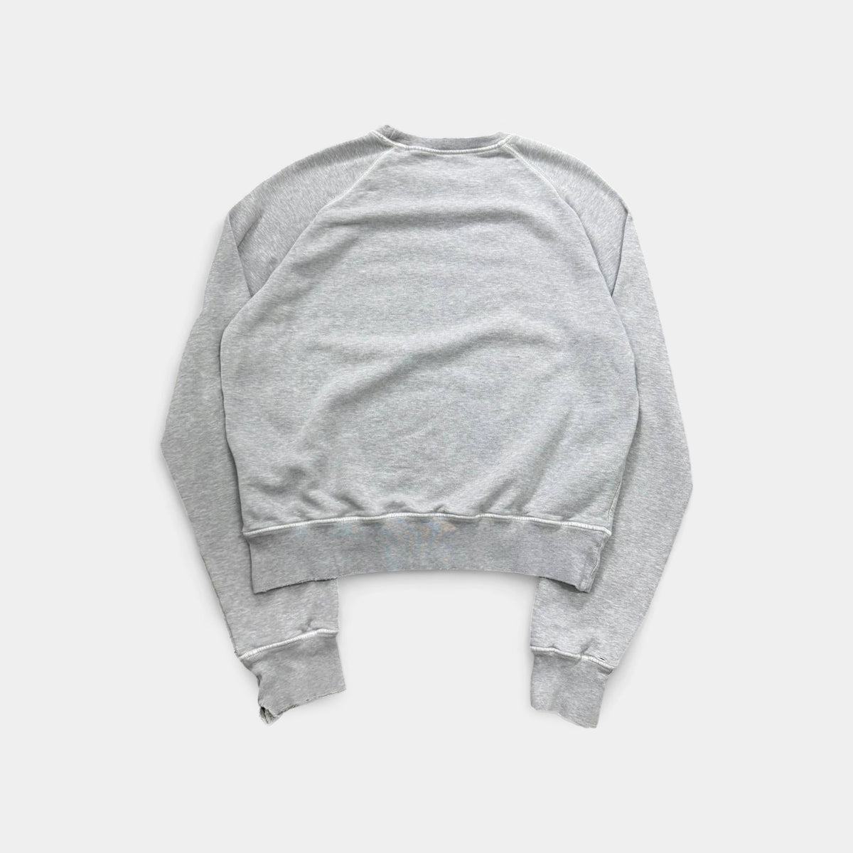 Dsquared2 2000's Dog Graphic Distressed Crewneck