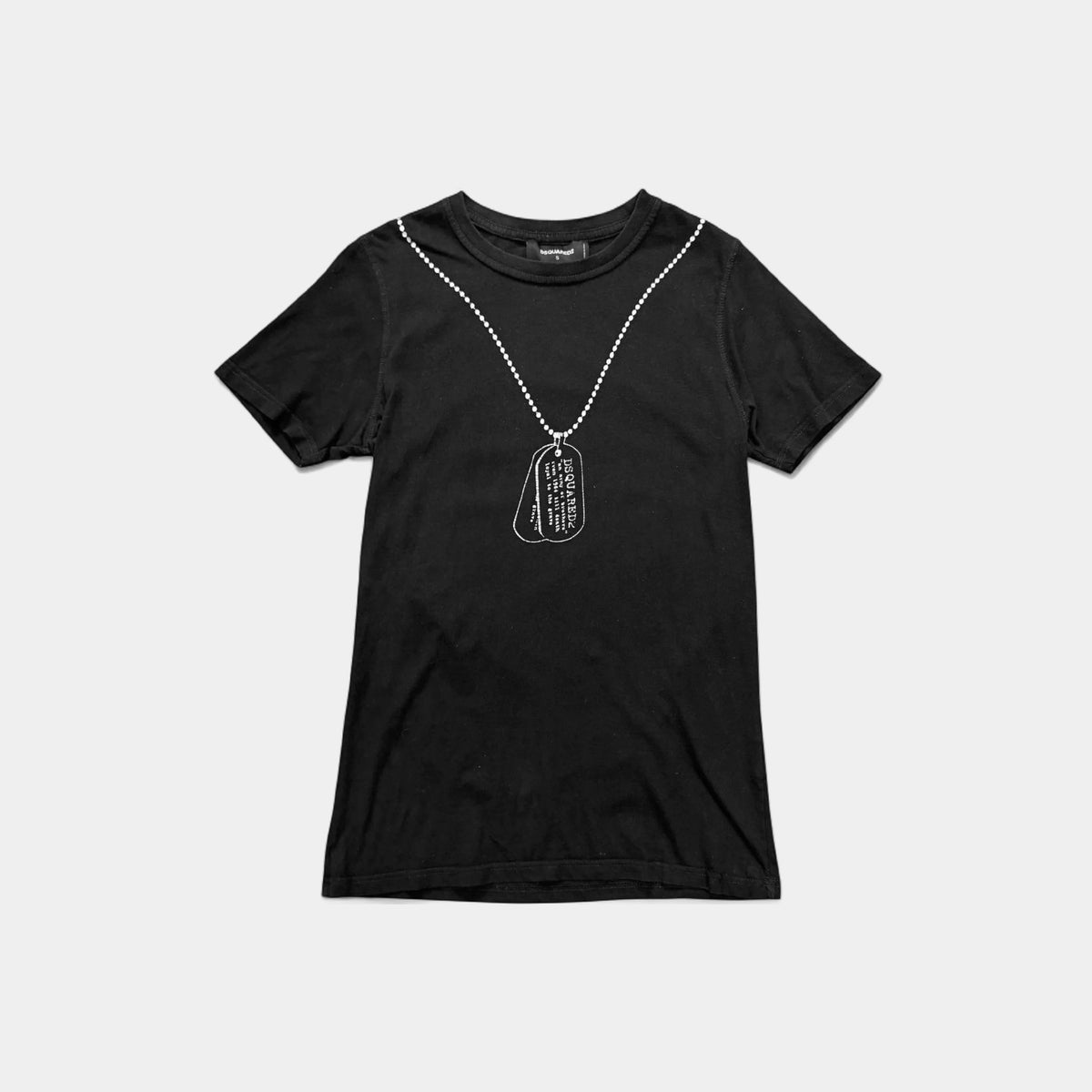 Dsquared2 Military Tag Graphic T-Shirt