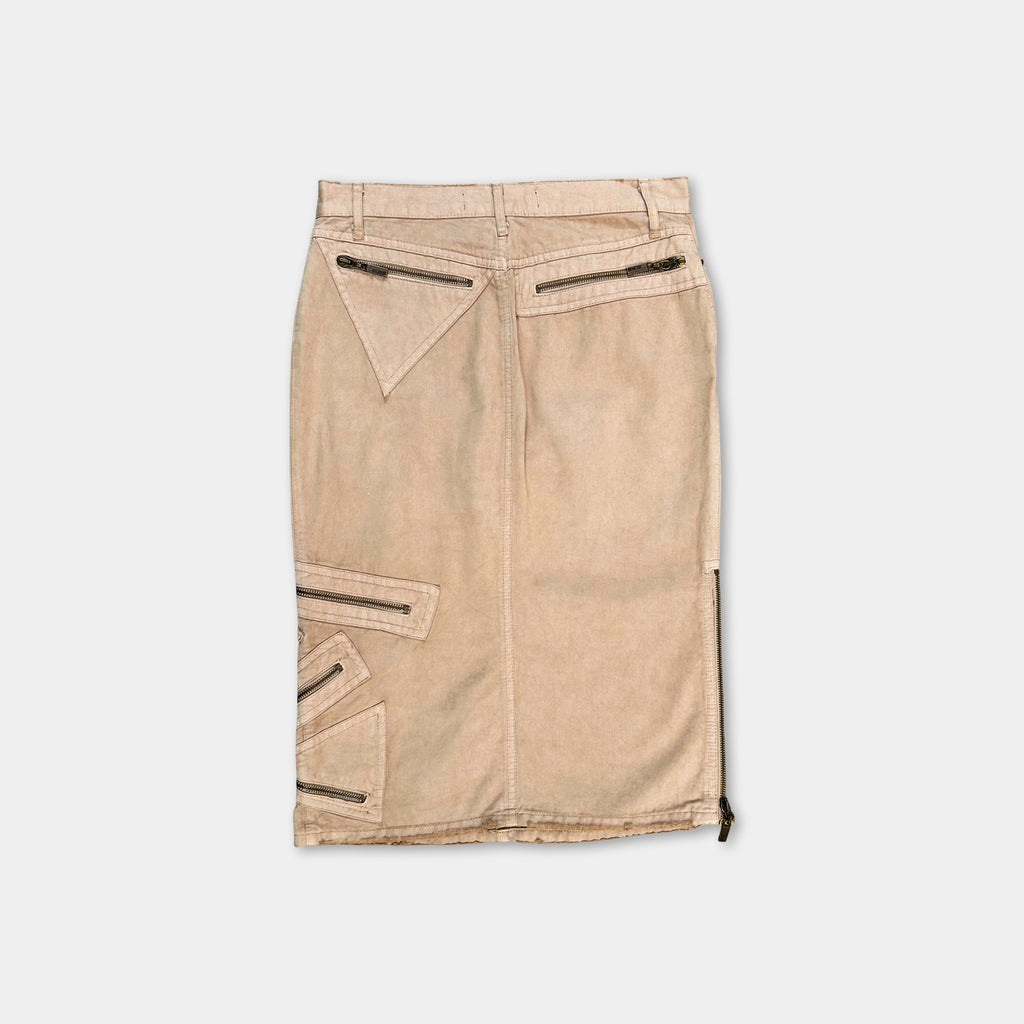 Cavalli Vintage Multi-pocket Skirt