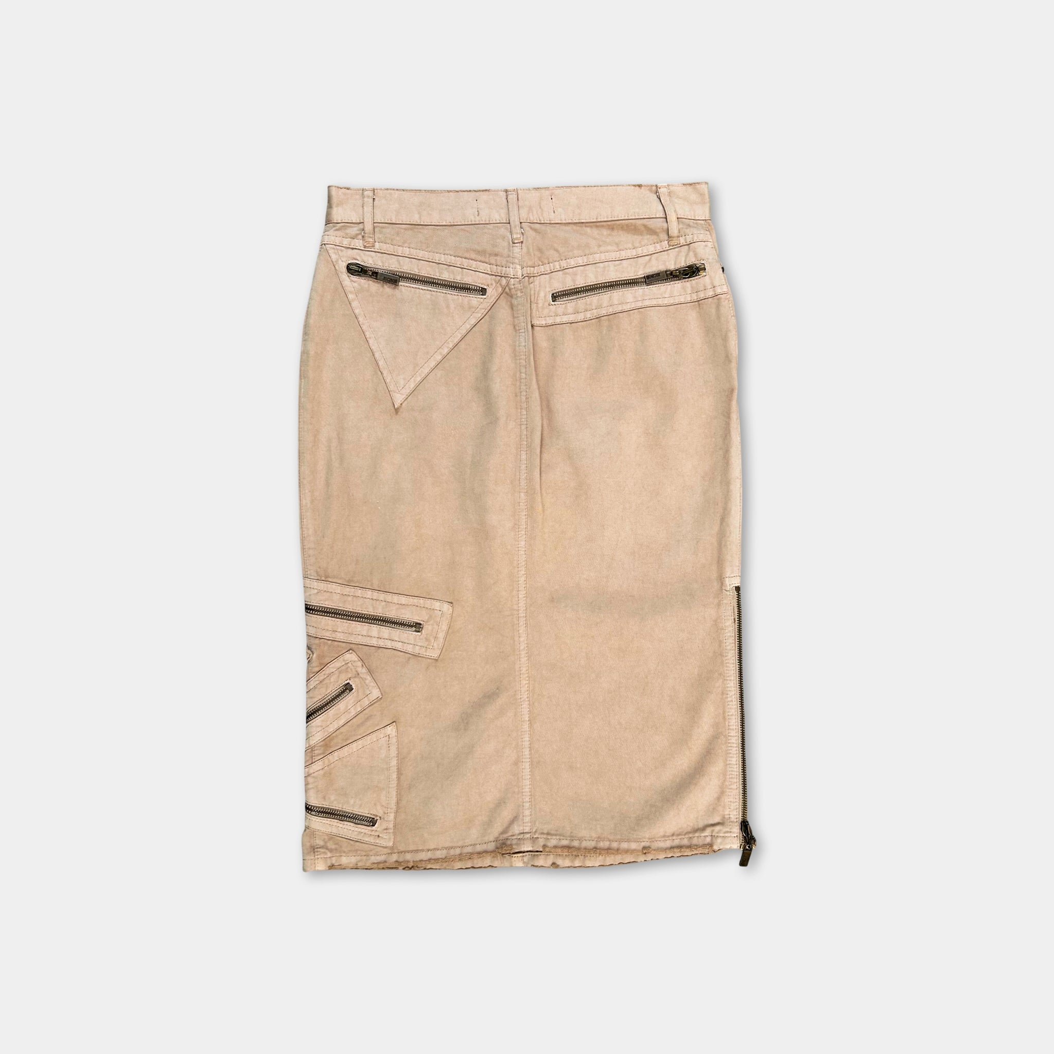 Cavalli Vintage Multi-pocket Skirt