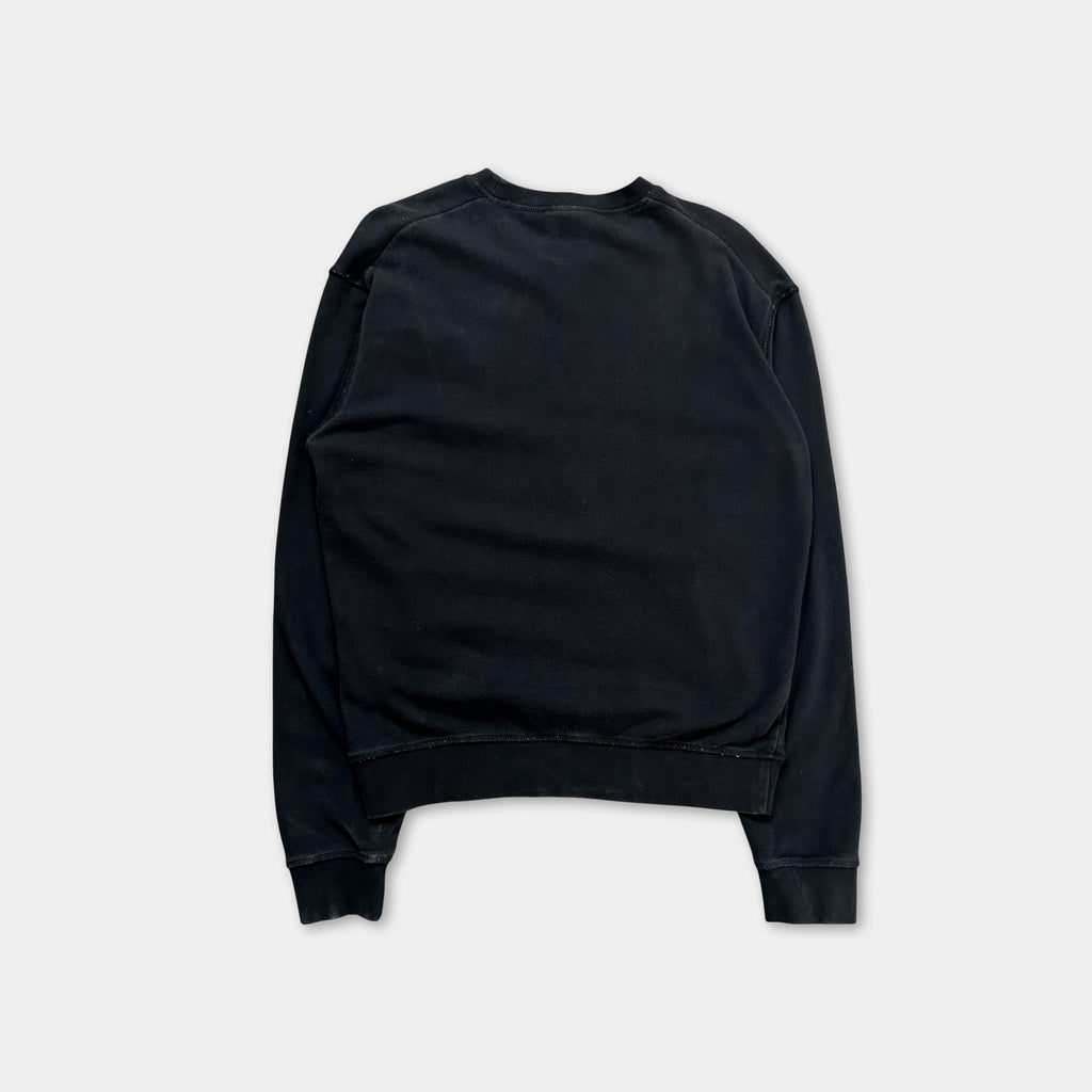 Dsquared2 2010's Western Graphic Black Crewneck
