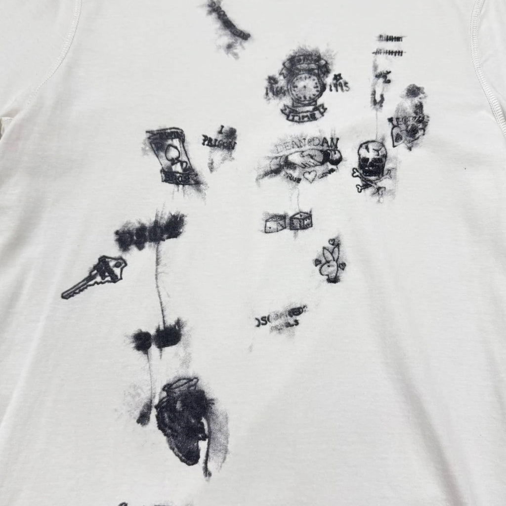 Dsquared2 SS17 Tattoo Flash Graphic T-Shirt