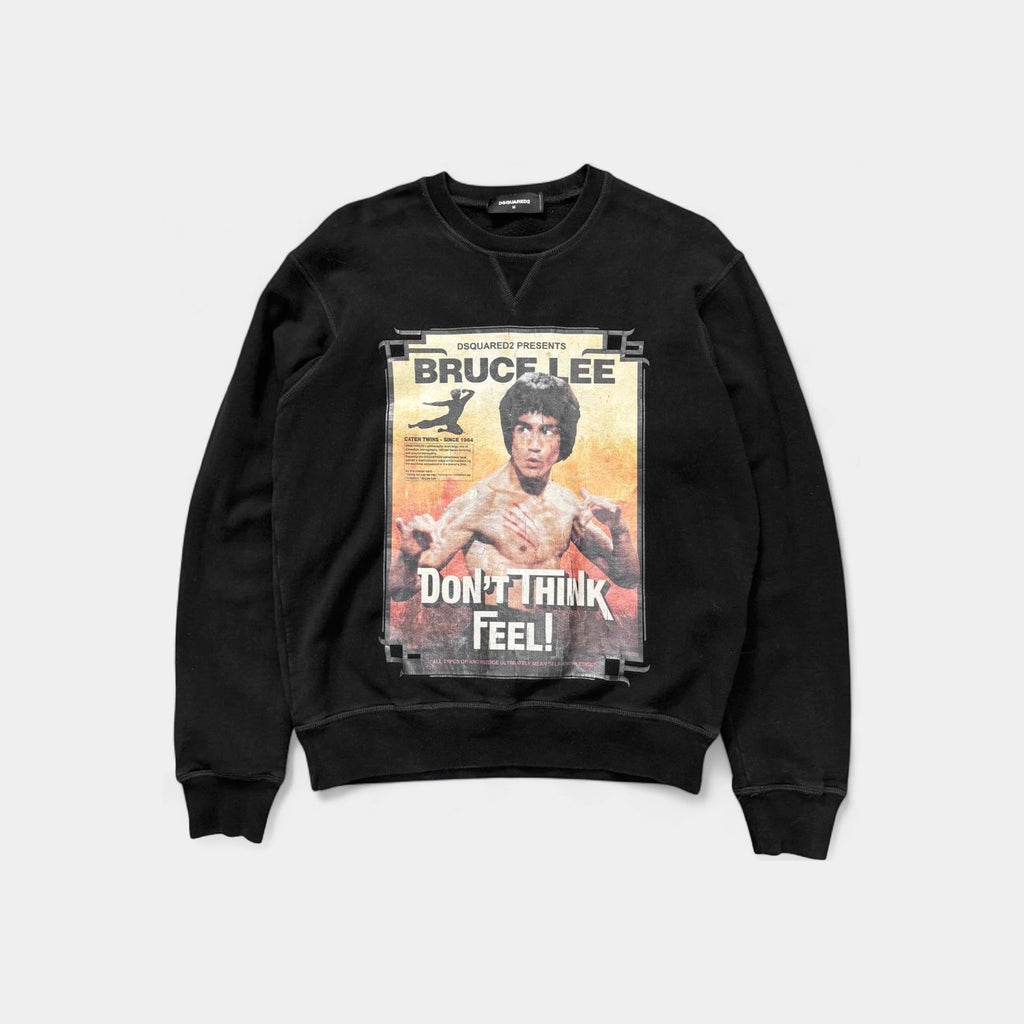 Dsquared2 Bruce Lee Graphic Crewneck Sweatshirt