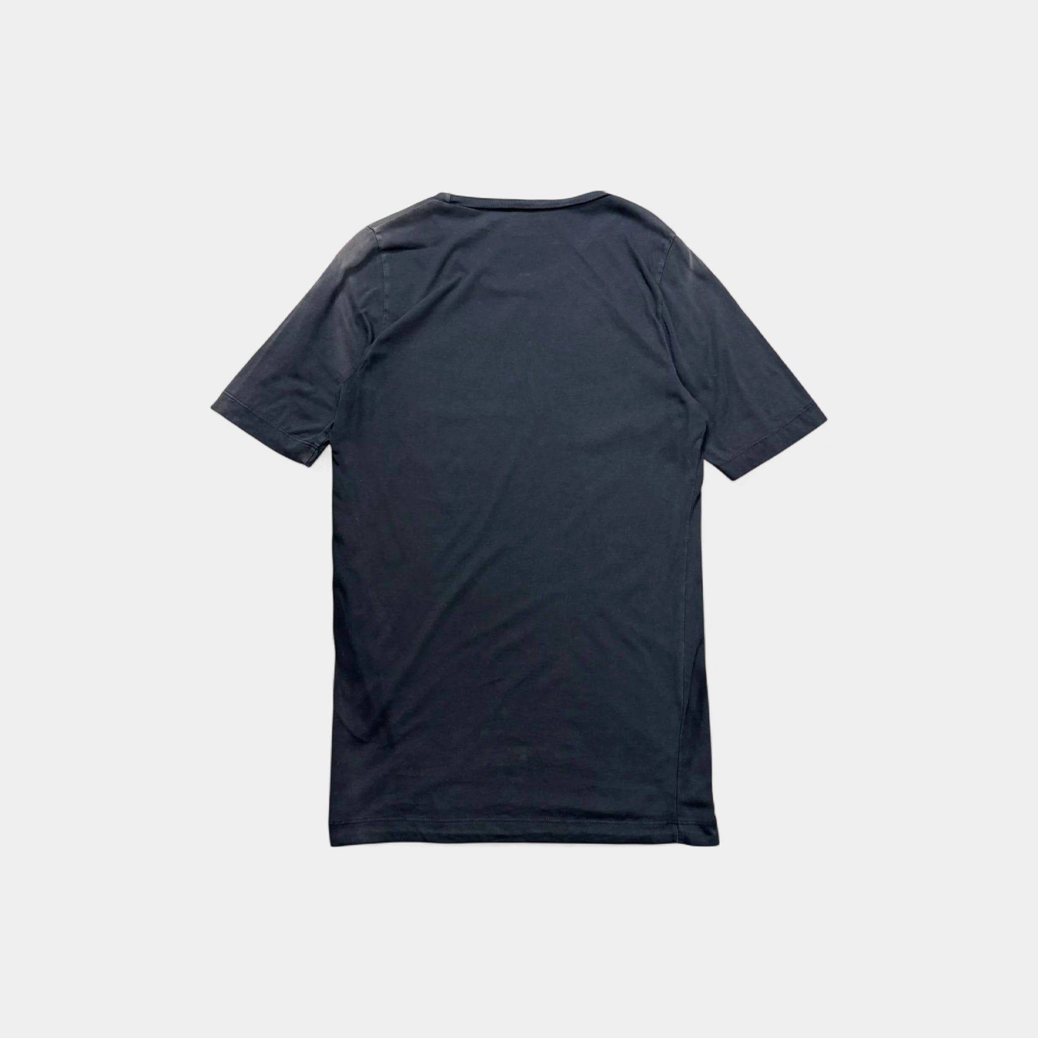 Dsquared2 Vintage Graphic Black Cotton T-Shirt