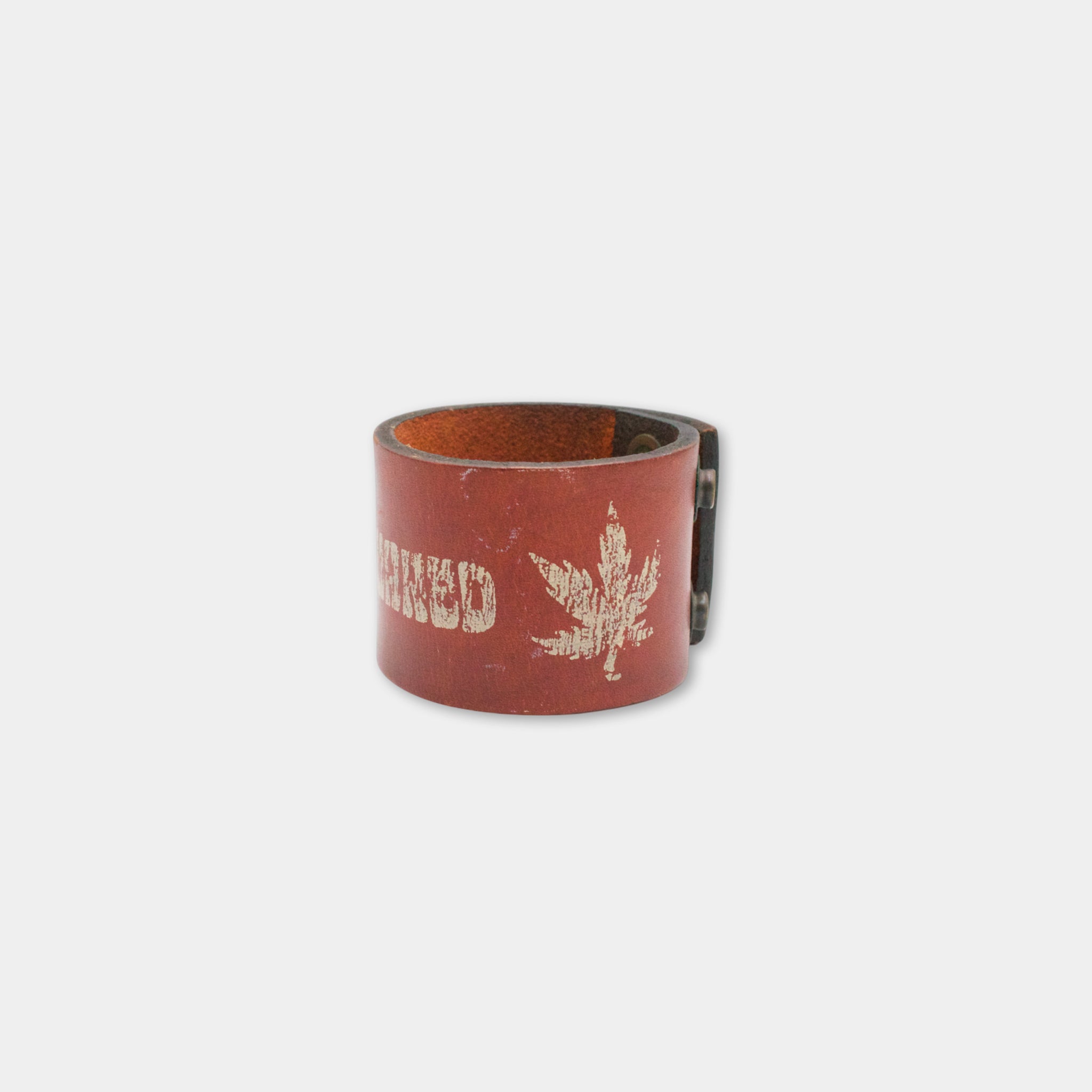 Dsquared Marihuana Leather Bracelet