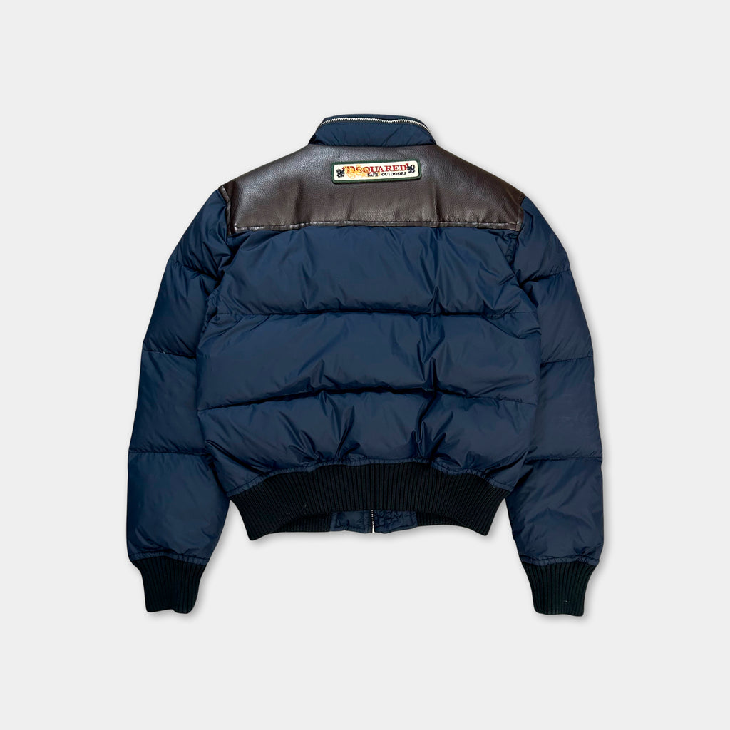 Dsquared2 Navy Puffer Jacket