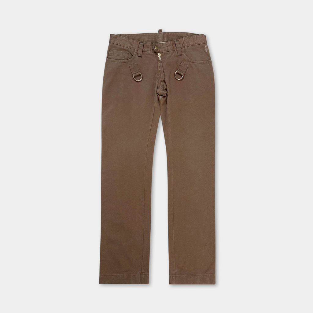 Dsquared Brown Cargo Pants