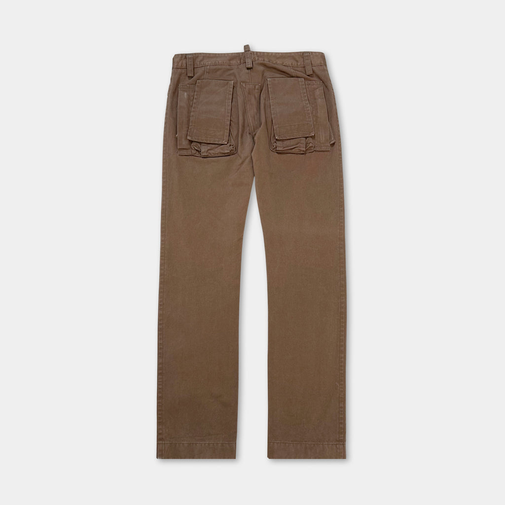 Dsquared Brown Cargo Pants
