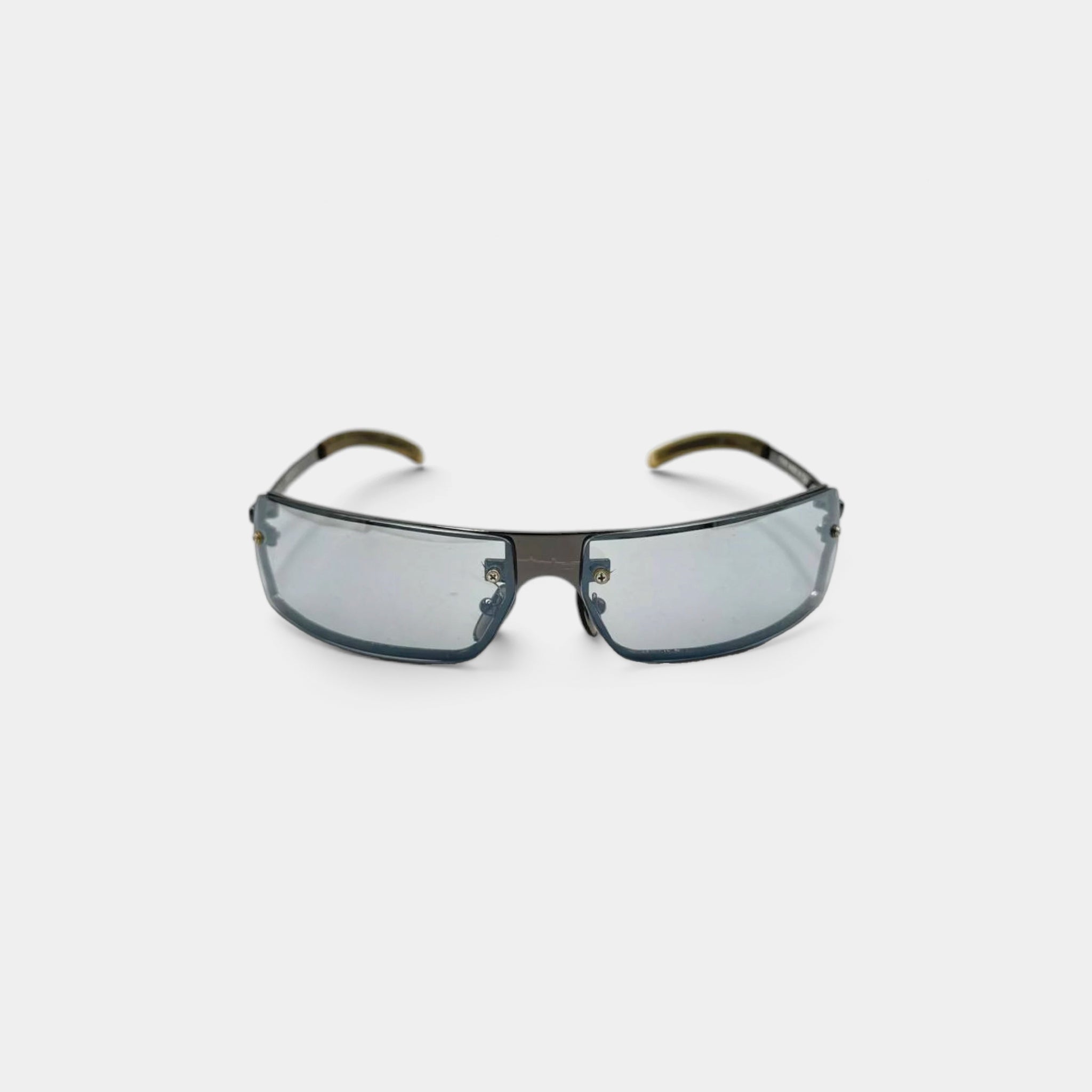 Fendi 2000s Rectangular Rimless Sunglasses