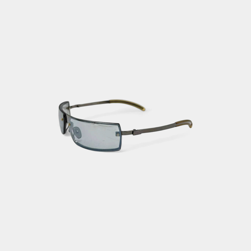 Fendi 2000s Rectangular Rimless Sunglasses