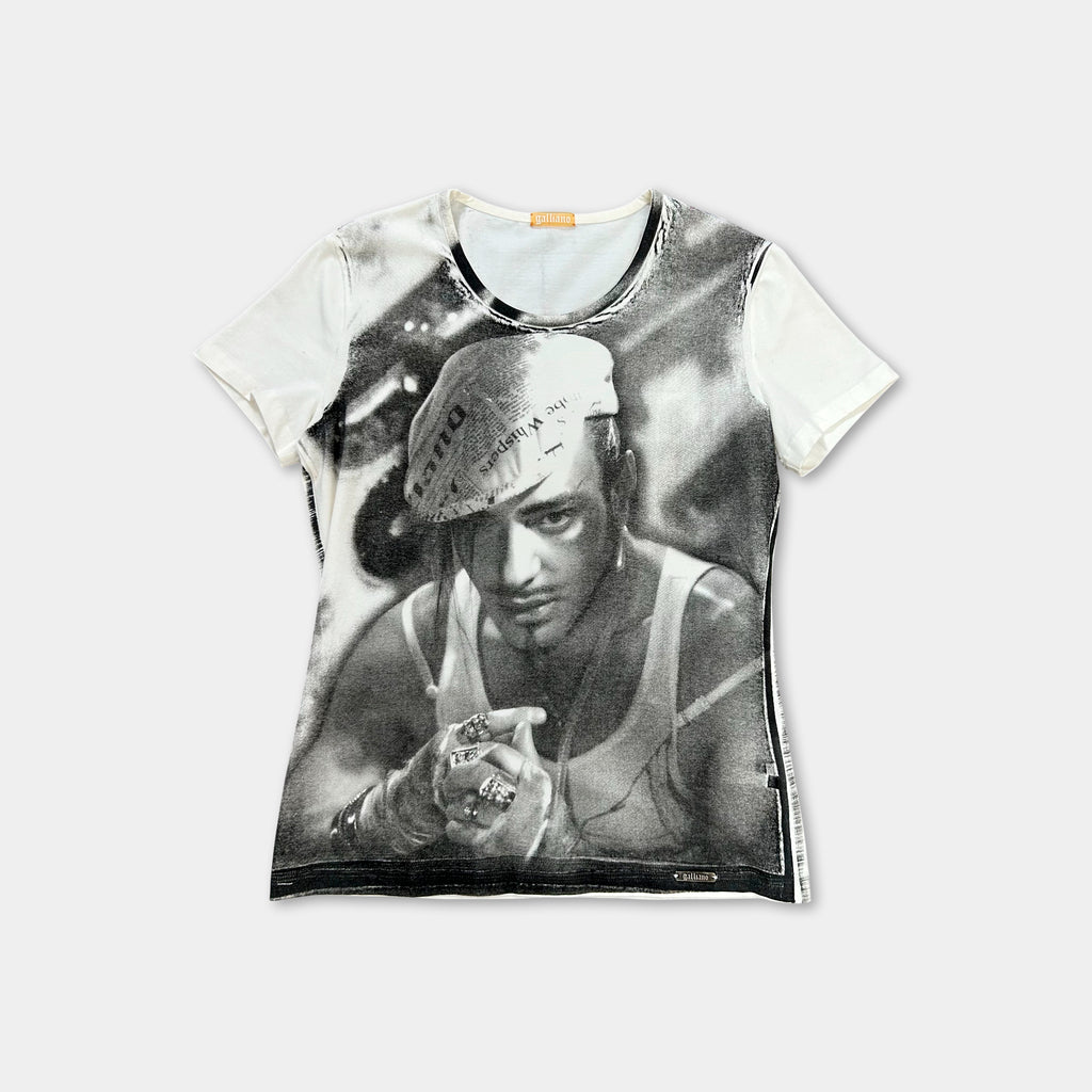 Galliano "Galliano's Club" Self-Portrait Graphic Tee