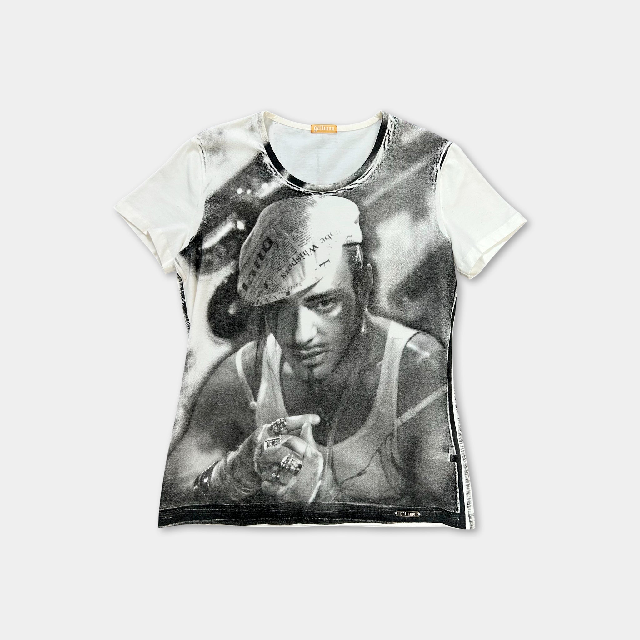 Galliano "Galliano's Club" Self-Portrait Graphic Tee