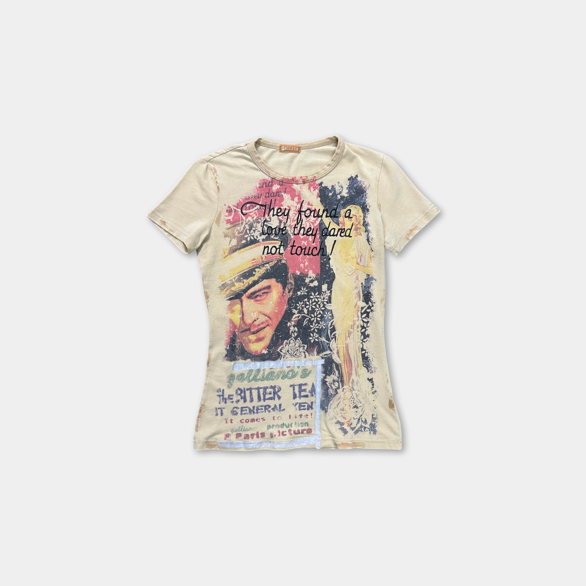 Galliano "The Bitter Tea of General Yen" SS03 Graphic Tee