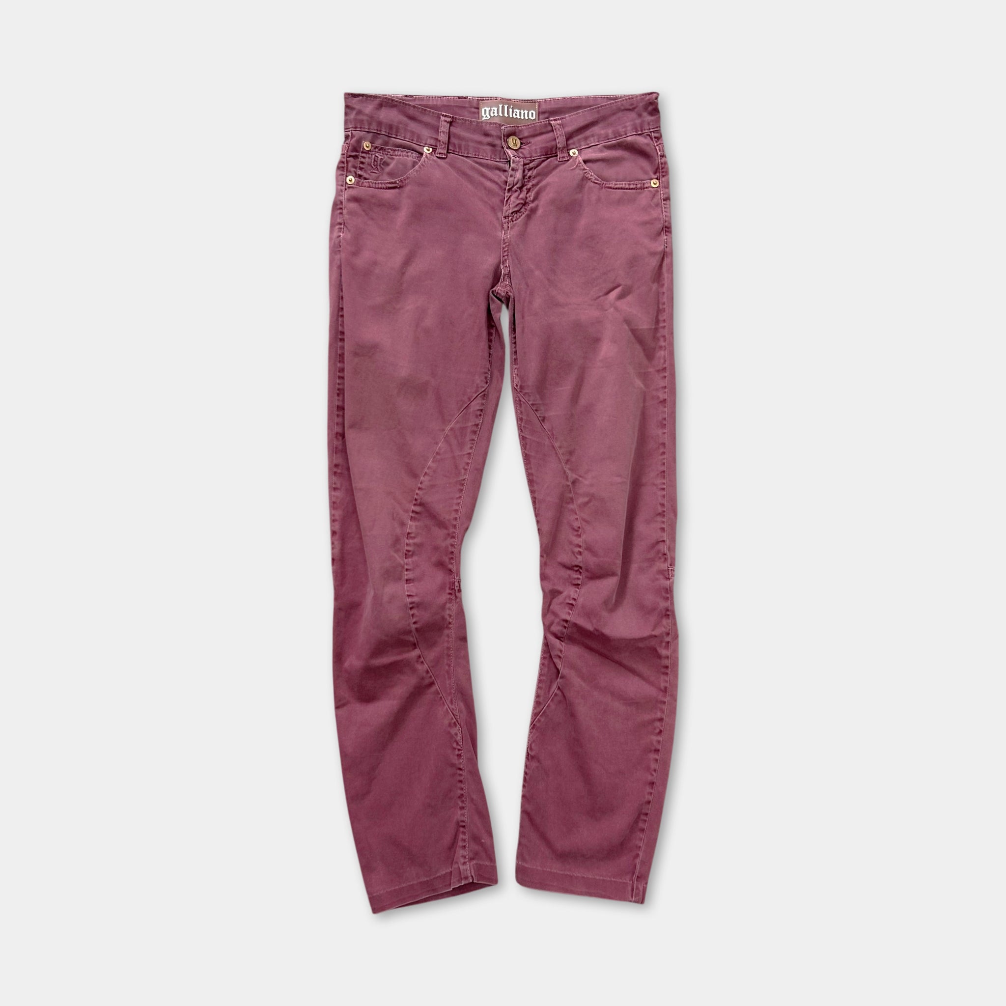 Galliano 2000s Pink Pants