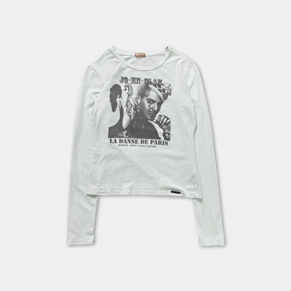 Galliano Self-Portrait Long Sleeve Tee