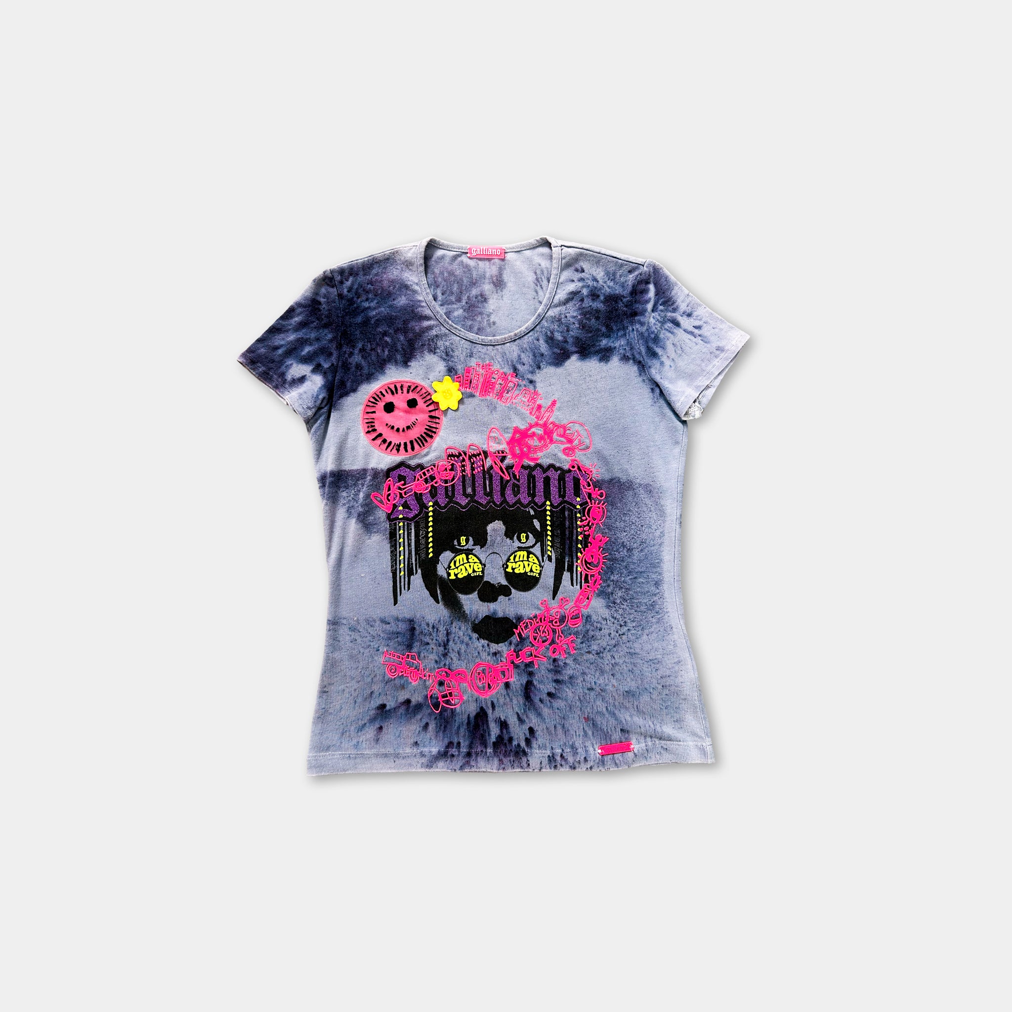 Galliano Tie-Dye T-shirt