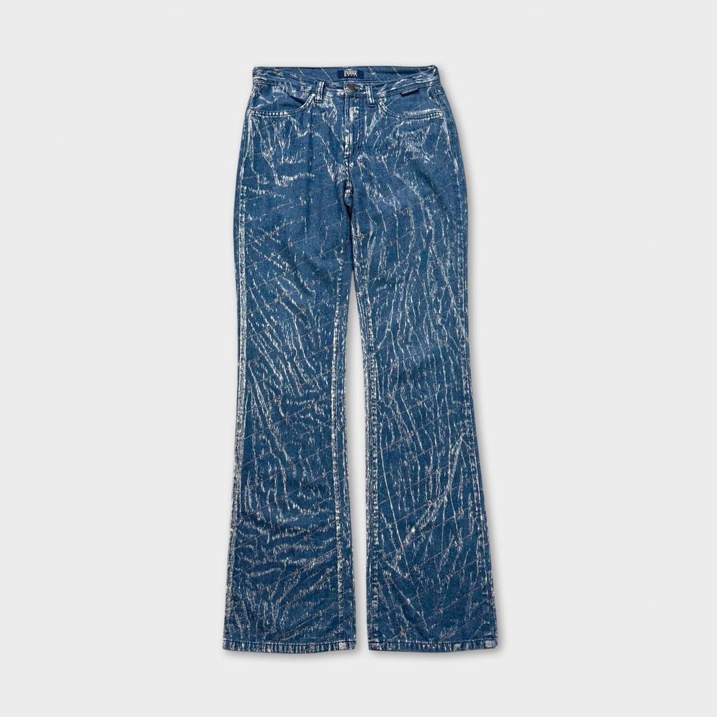 Gianfranco Ferré Glitter Flare Jeans