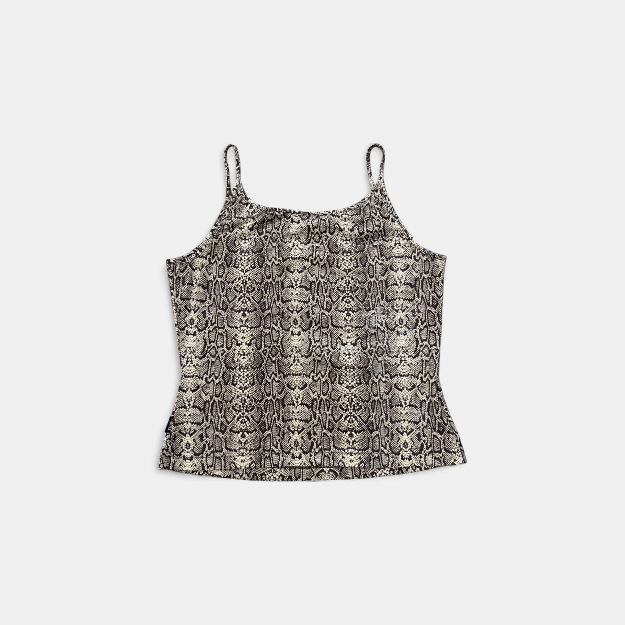 Gianfranco Ferré 90s Snakeskin Print Top
