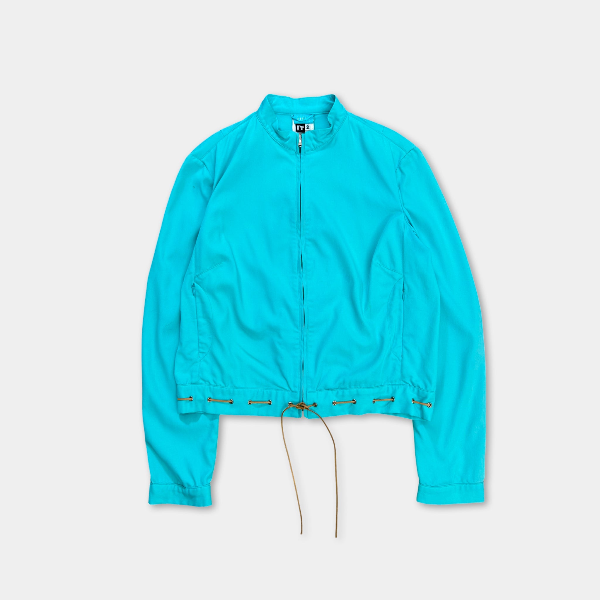 Gianfranco Ferré 2000's Blue Nylon Jacket