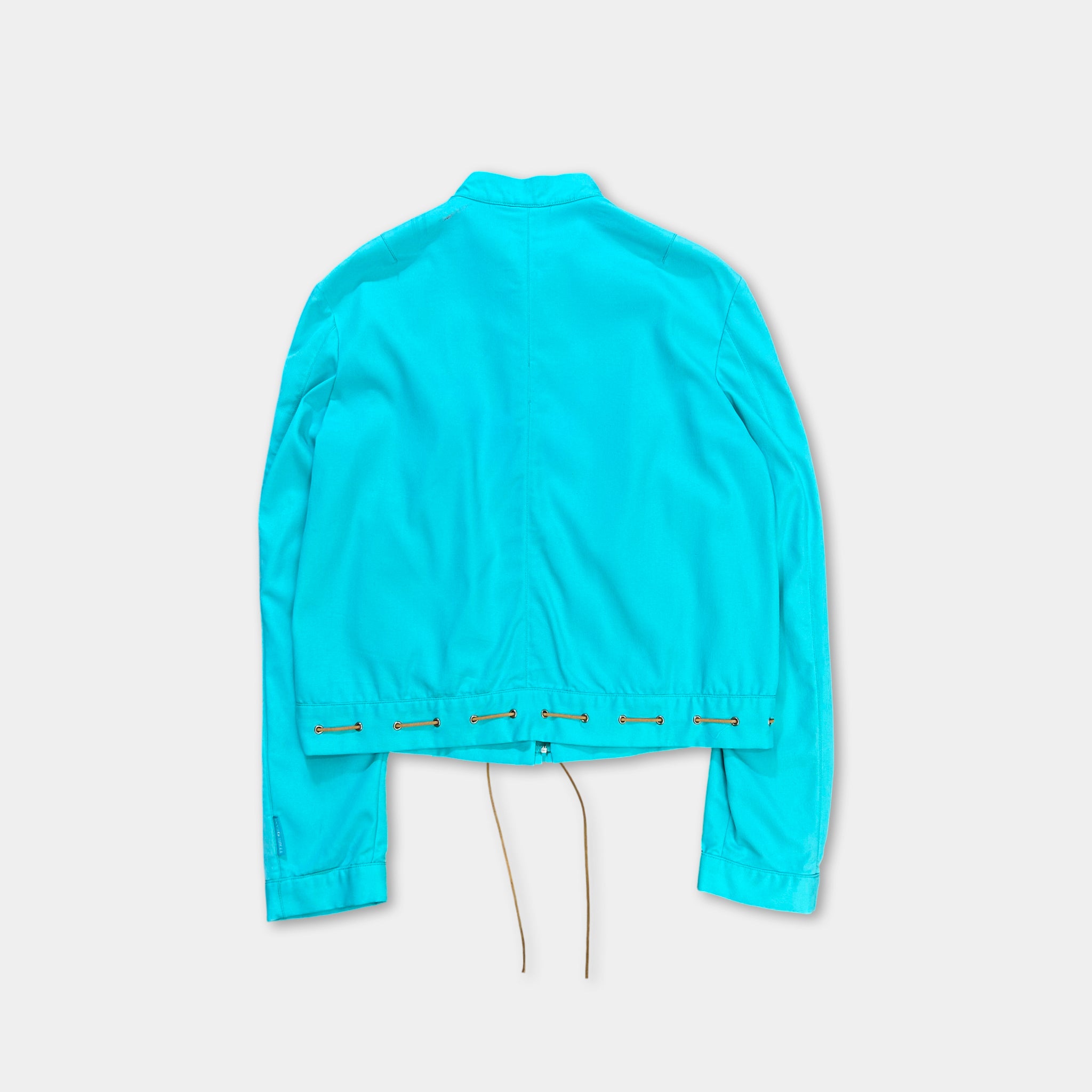 Gianfranco Ferré 2000's Blue Nylon Jacket