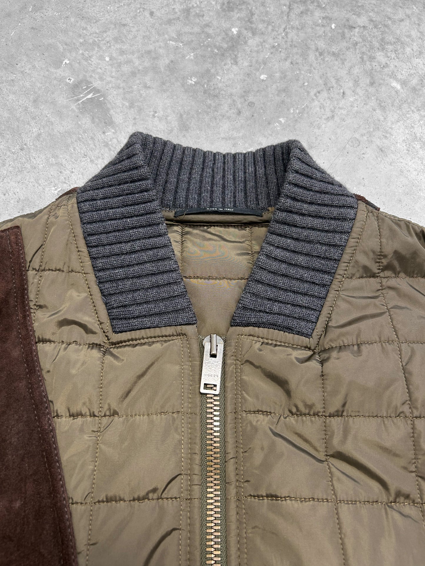 Gucci 2008 Colorblock Padded Jacket (M)