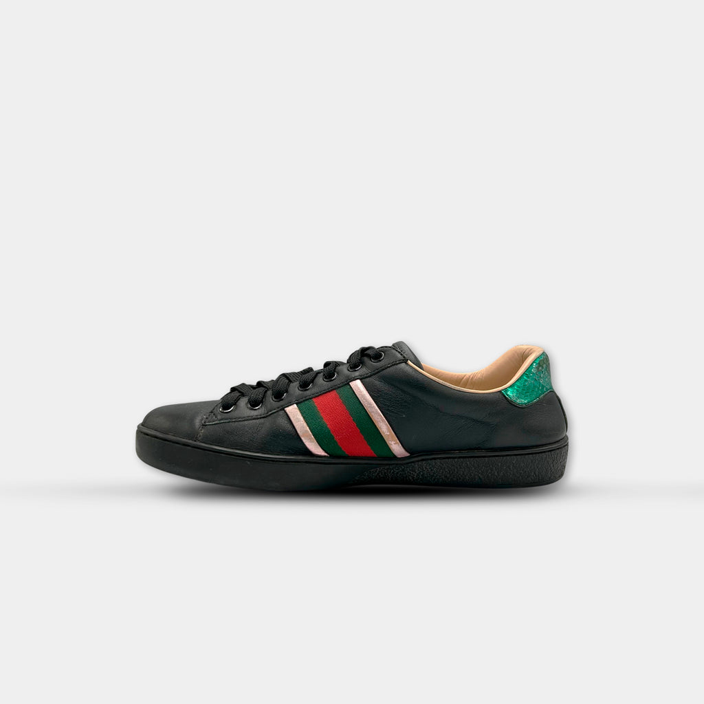 2016 Gucci Ace Flames Sneakers