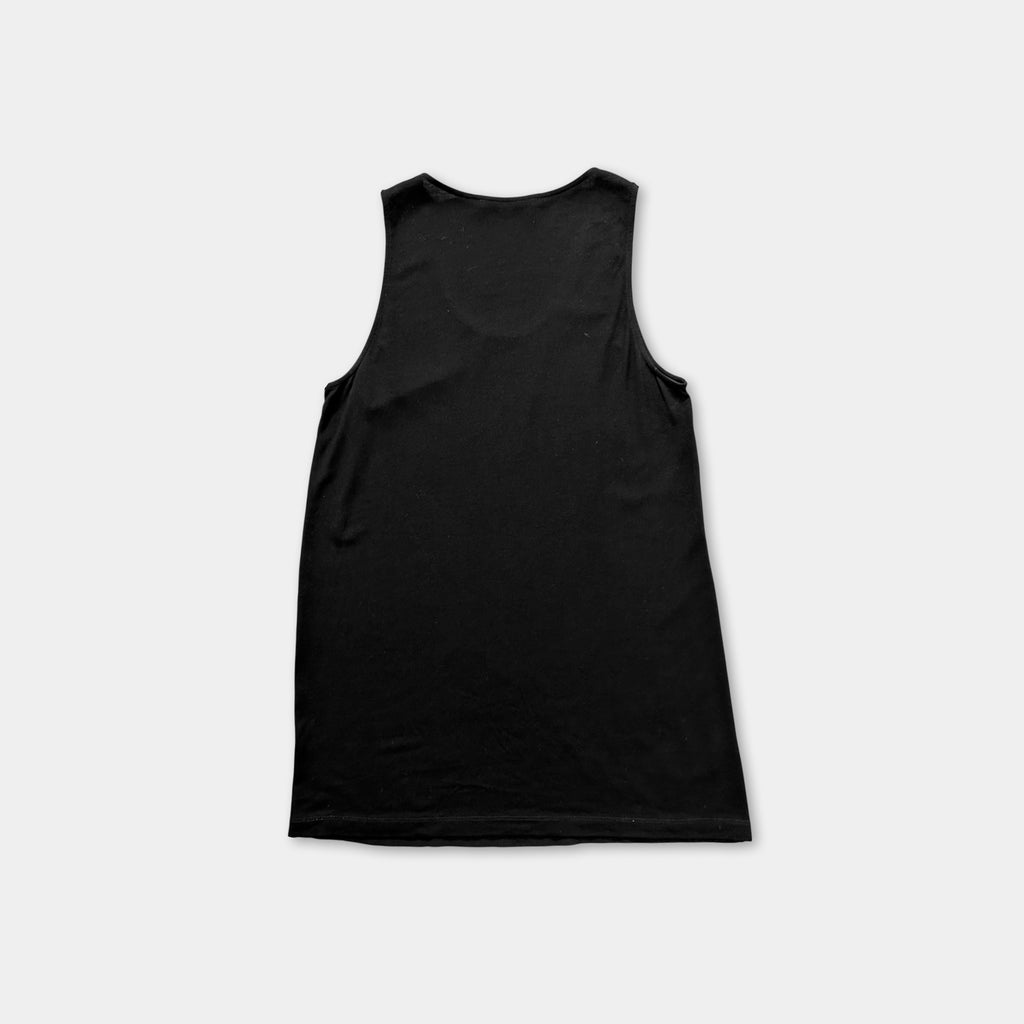 Gucci Rhinestone Black Tank Top