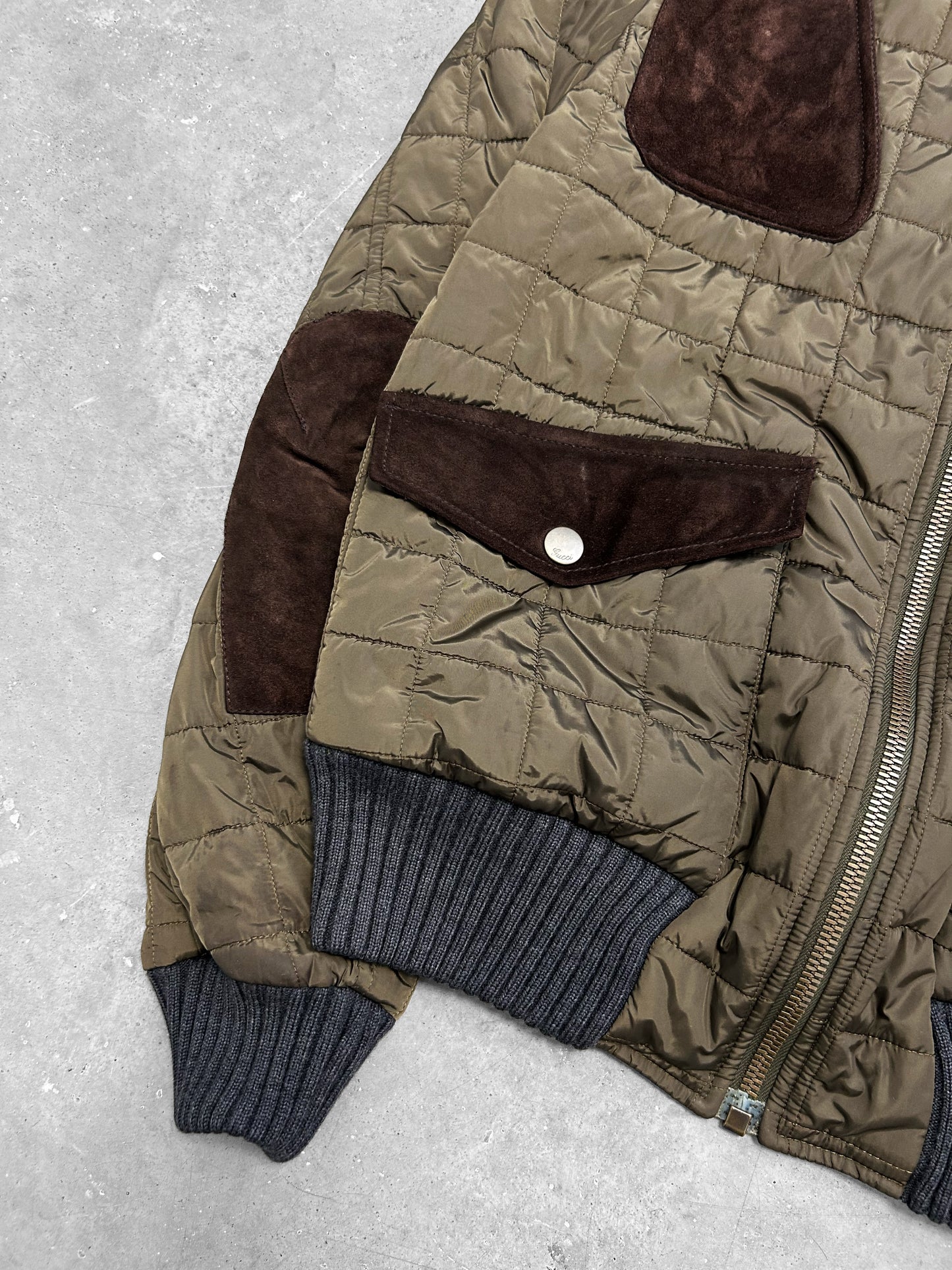 Gucci 2008 Colorblock Padded Jacket (M)
