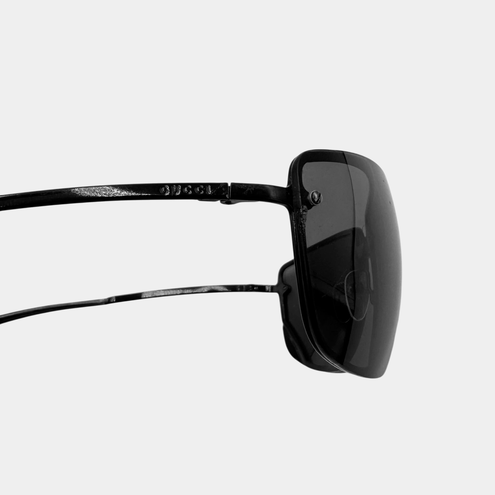 Gucci Tom Ford Black Aviator Sunglasses