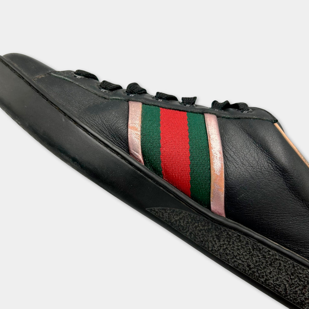 2016 Gucci Ace Flames Sneakers