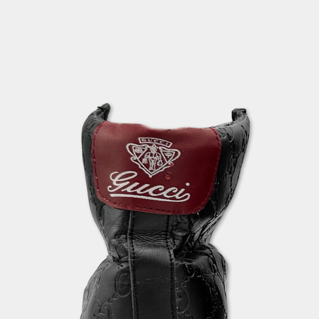 Gucci Monogram Black High Sneakers