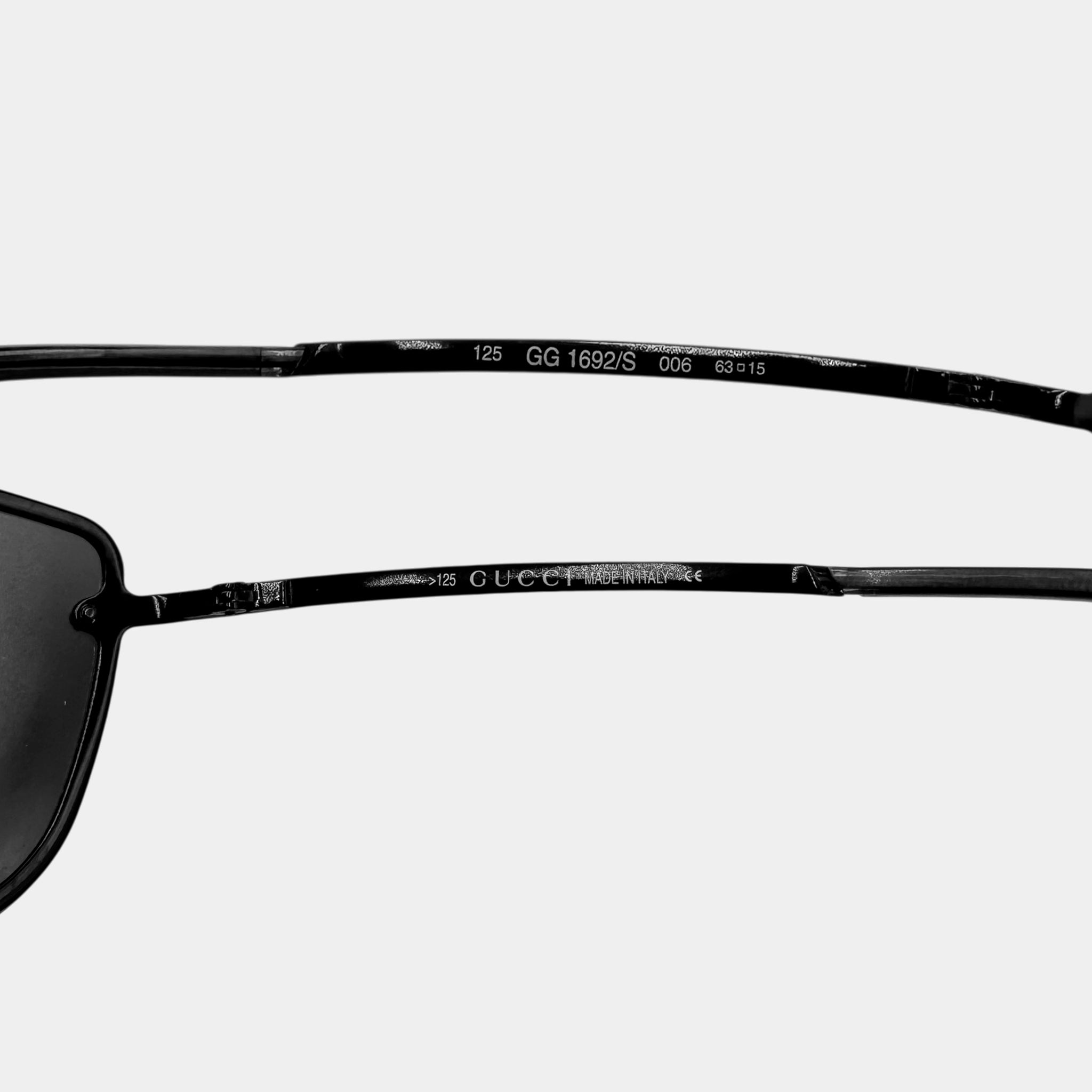 Gucci Tom Ford Black Aviator Sunglasses