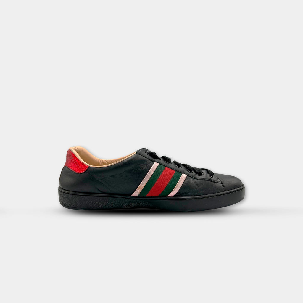 2016 Gucci Ace Flames Sneakers