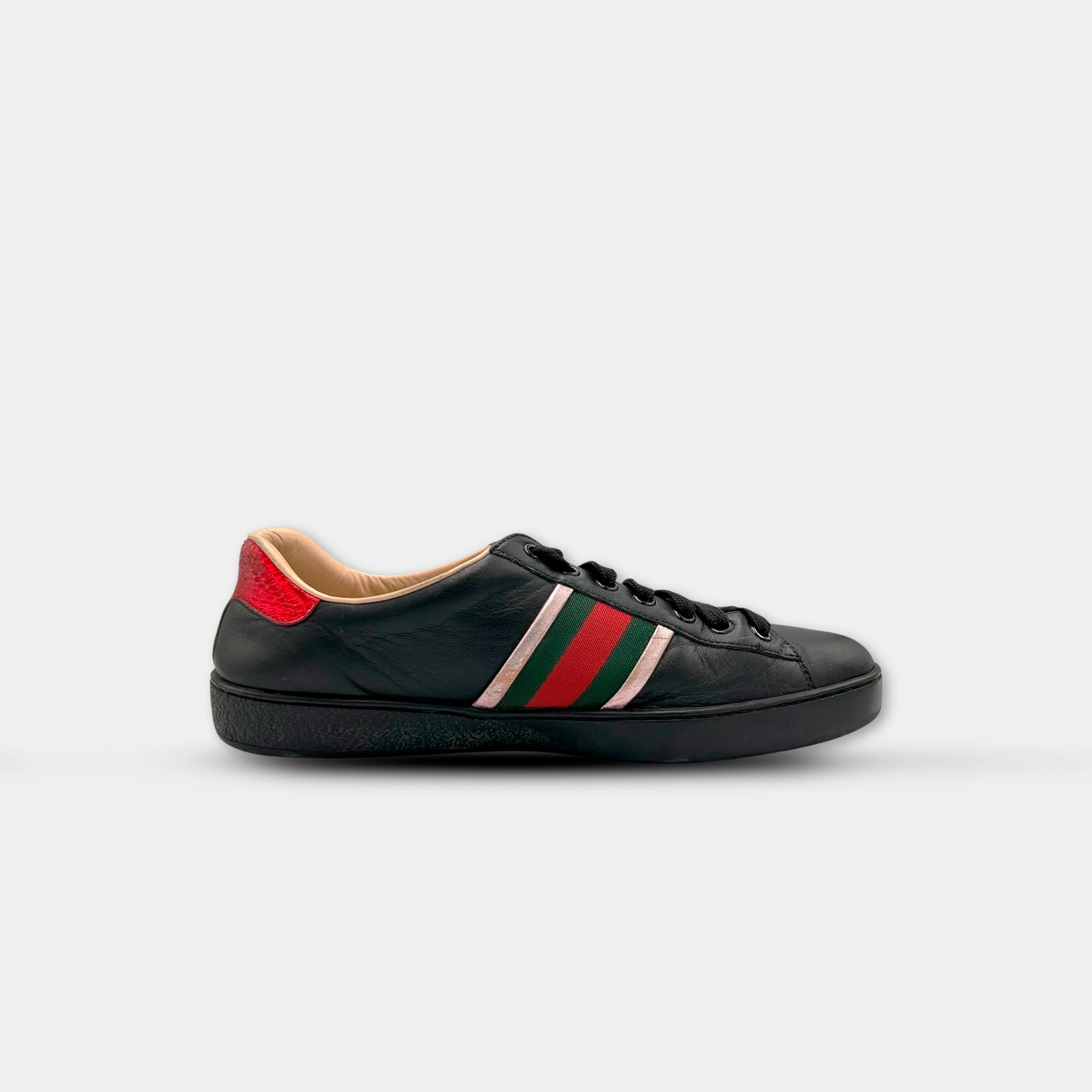 2016 Gucci Ace Flames Sneakers