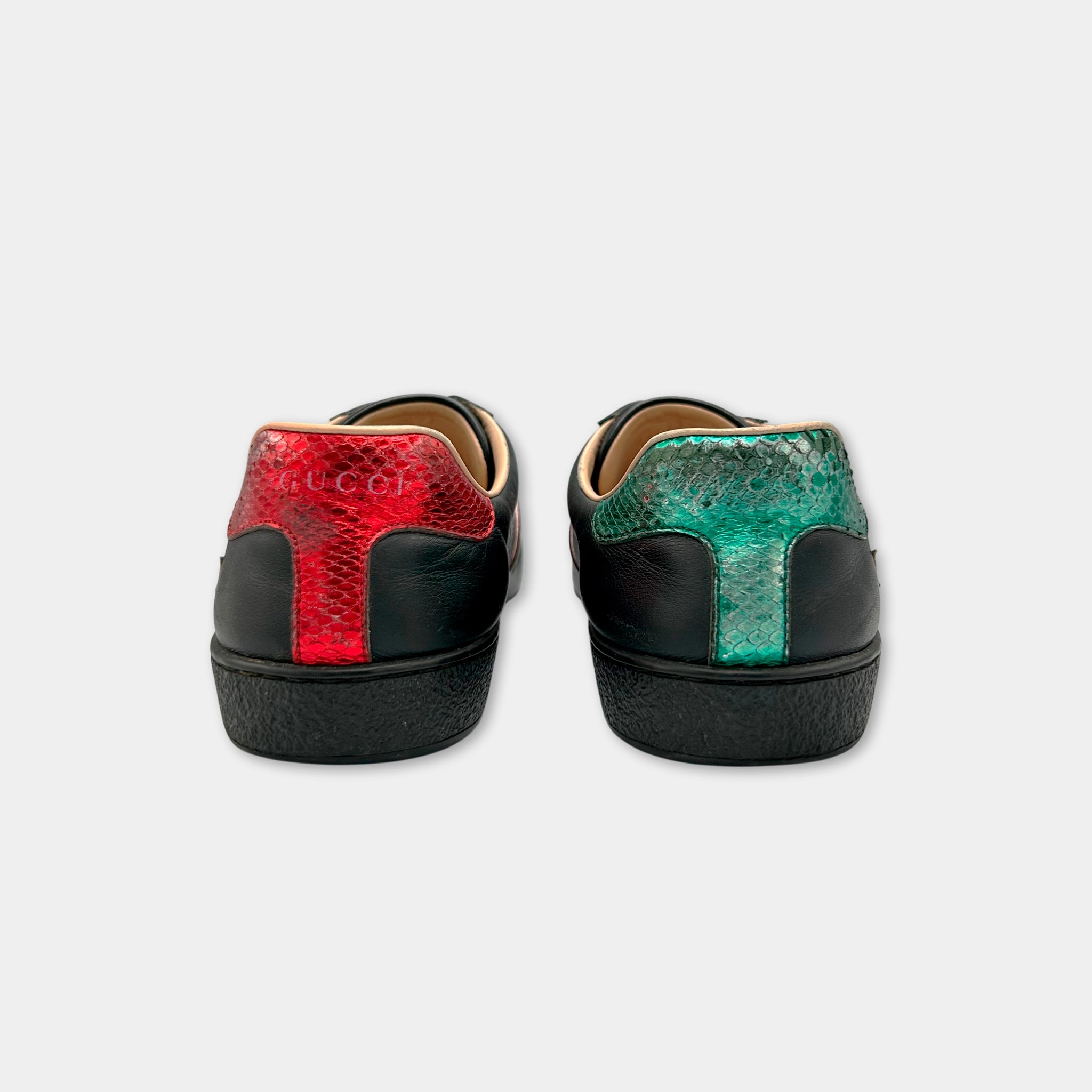 2016 Gucci Ace Flames Sneakers