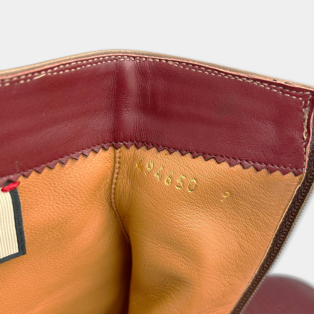 Gucci Dragon Embroidered Leather Ankle Boots SS2018