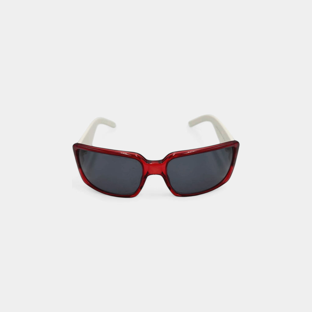 Gucci 2010s Red Frame Sunglasses