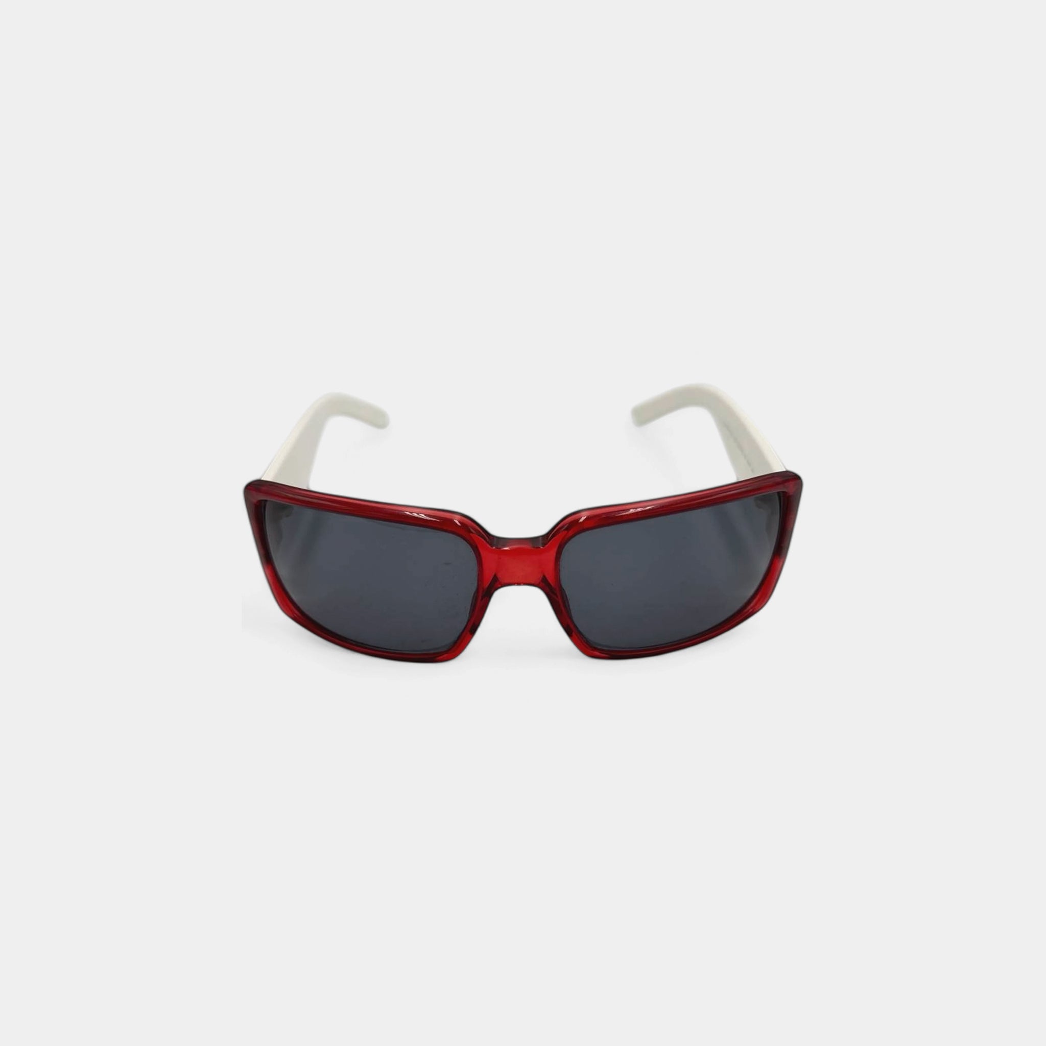 Gucci 2010s Red Frame Sunglasses