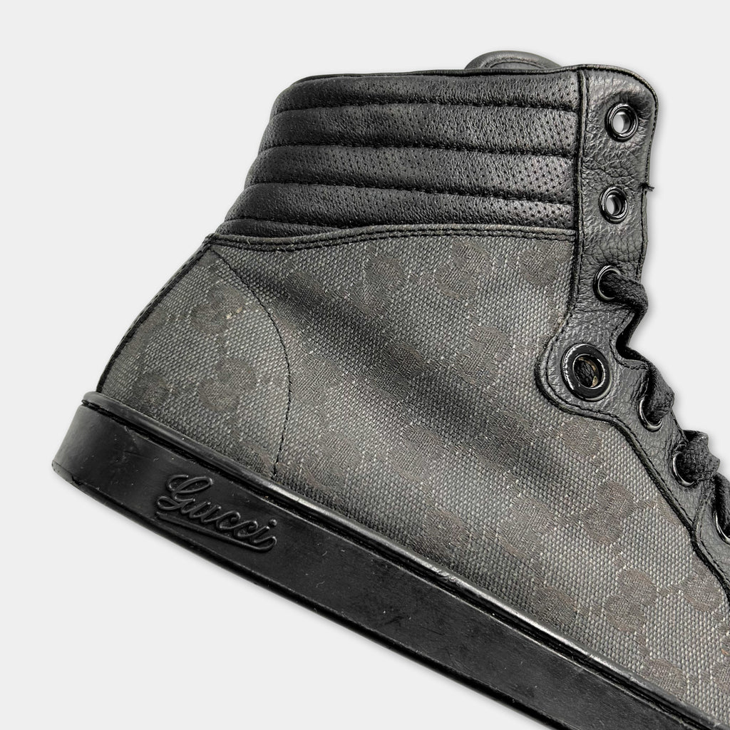 Gucci High Top GG Monogram Sneakers